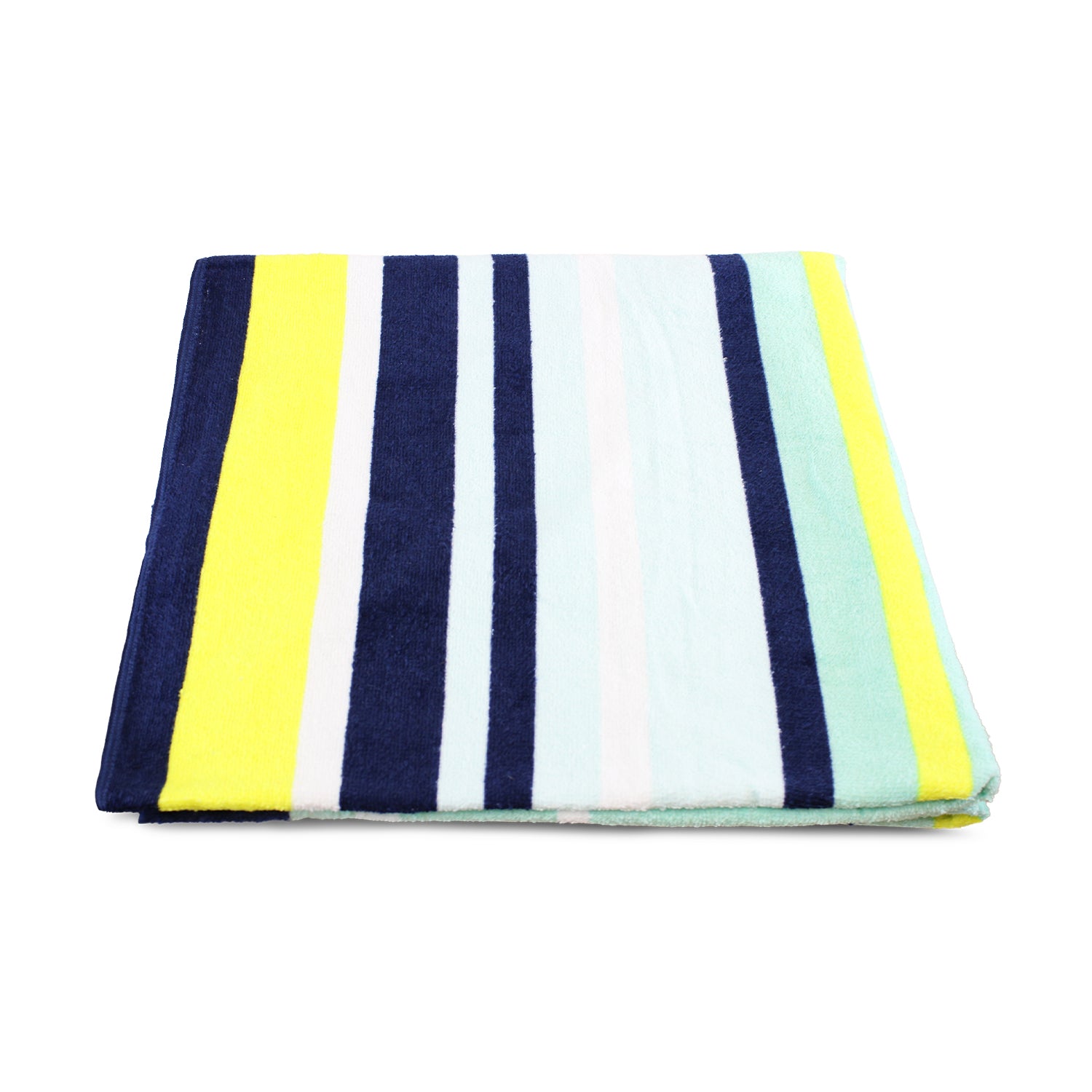 Toalla de playa Nautica 100% Algodón 160x80 verde agua