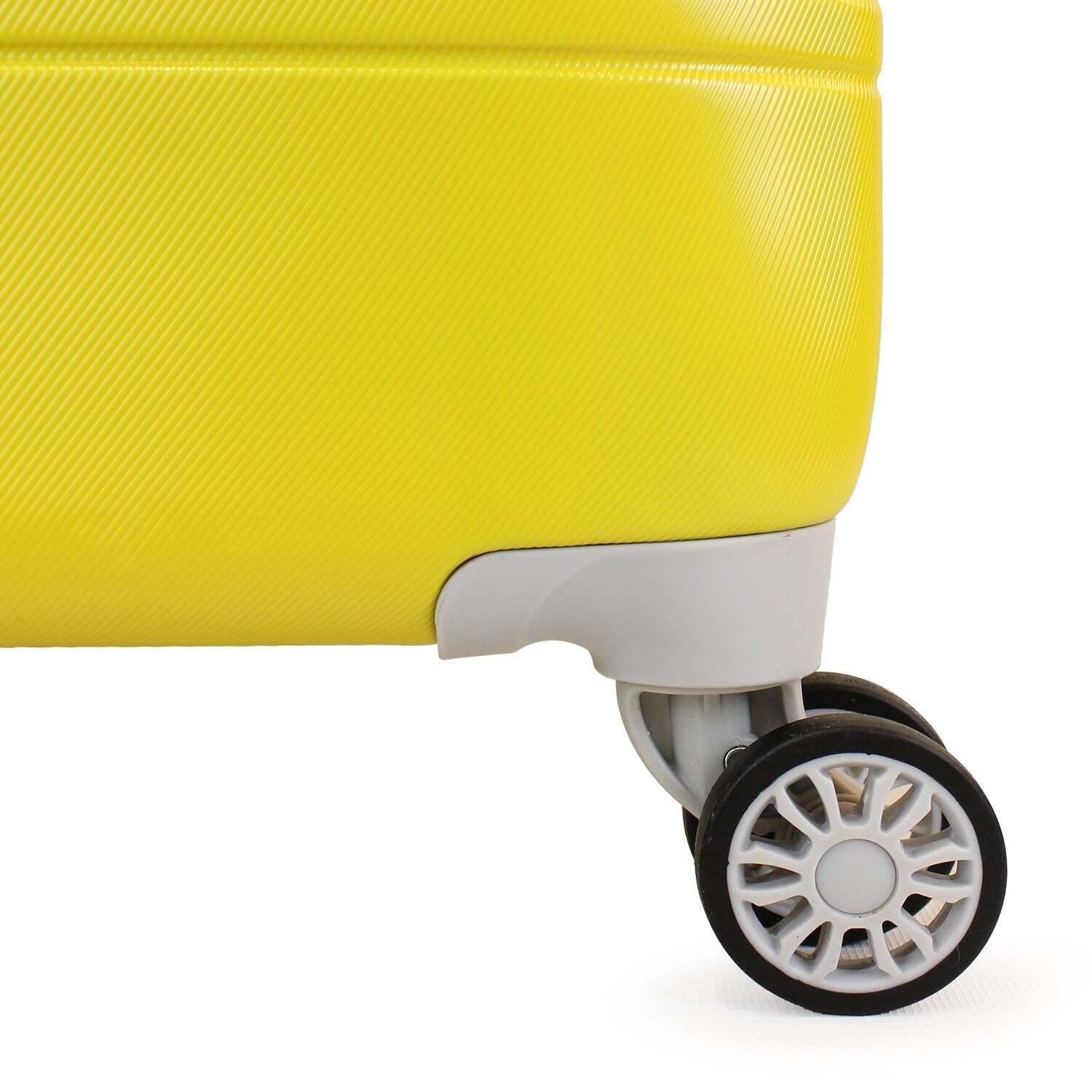 Maleta de cabina Palermo amarillo