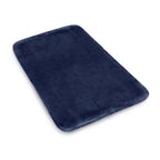 Alfombra de baño flannel antideslizante 40 x 60 cm azul