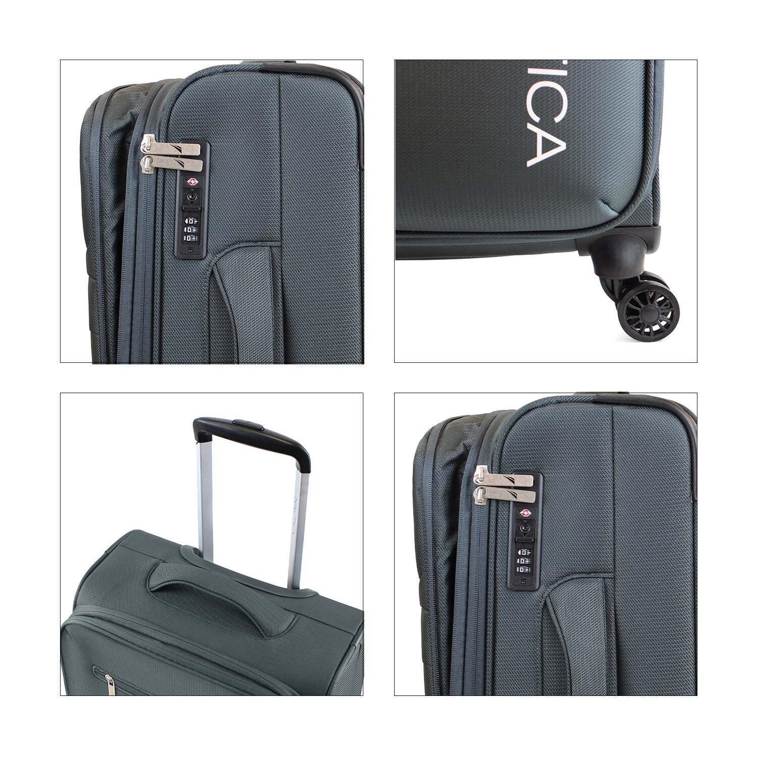 Set 2 maletas de tela S+L Munich gris
