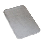 Alfombra de baño ultra suave 50 x 80 cm gris claro