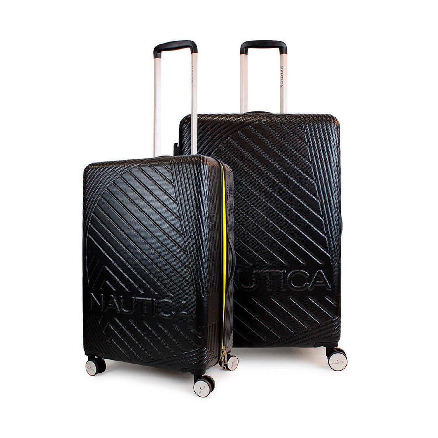 Set 2 maletas M+L Nautica Bahamas negro