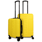Pack 2 maletas S+M Amsterdam de 10 y 20kg Nautica - Amarillo