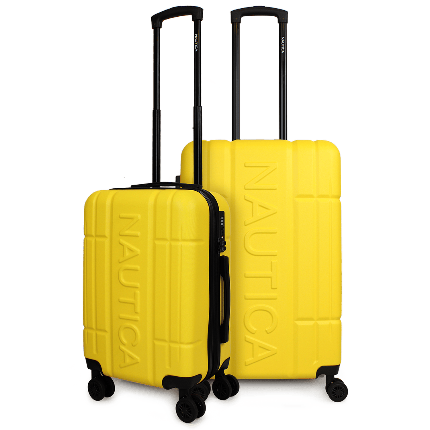 Pack 2 maletas S+M Amsterdam de 10 y 20kg Nautica - Amarillo
