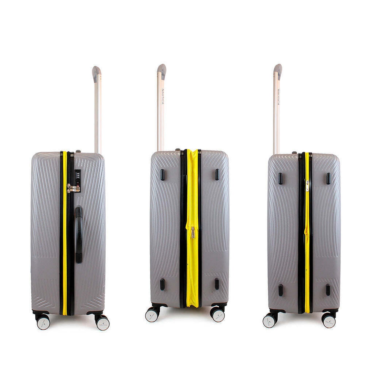 Maleta mediana M 20kg Nautica Bahamas gris