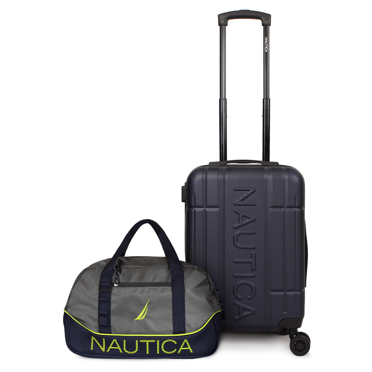 Pack Nautica Maleta cabina Amsterdam + Bolso Mannar gris - Azul