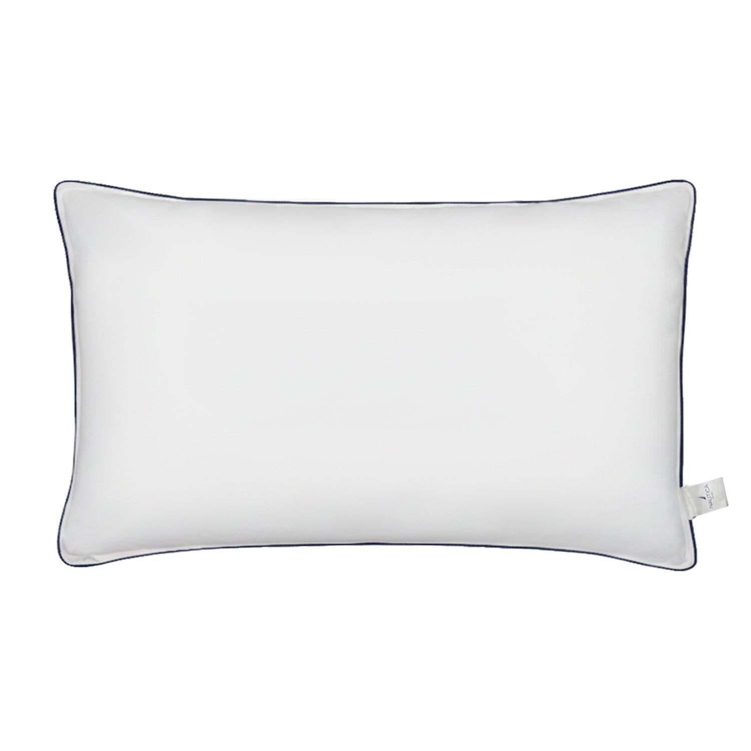 Almohada Nautica Home King 50x91cm Hipoalergénica - Media - Blanco