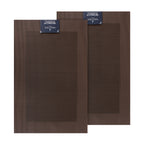 Pack 2 Individuales de mesa Nautica Home 45x30cm marron