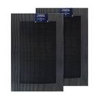 Pack 2 Individuales de mesa Nautica Home 45x30cm negro