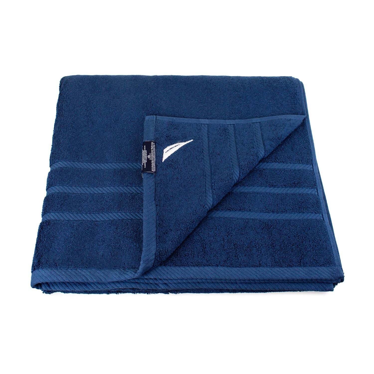 Pack 2 Toalla de Baño SIGNATURE Nautica 76x137cm azul marino