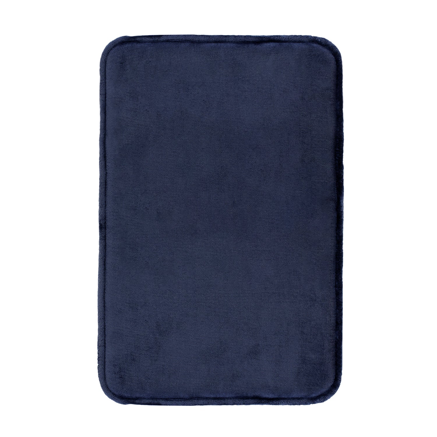 Alfombra de Baño Nautica flannel 50x80cm absorbente azul marino