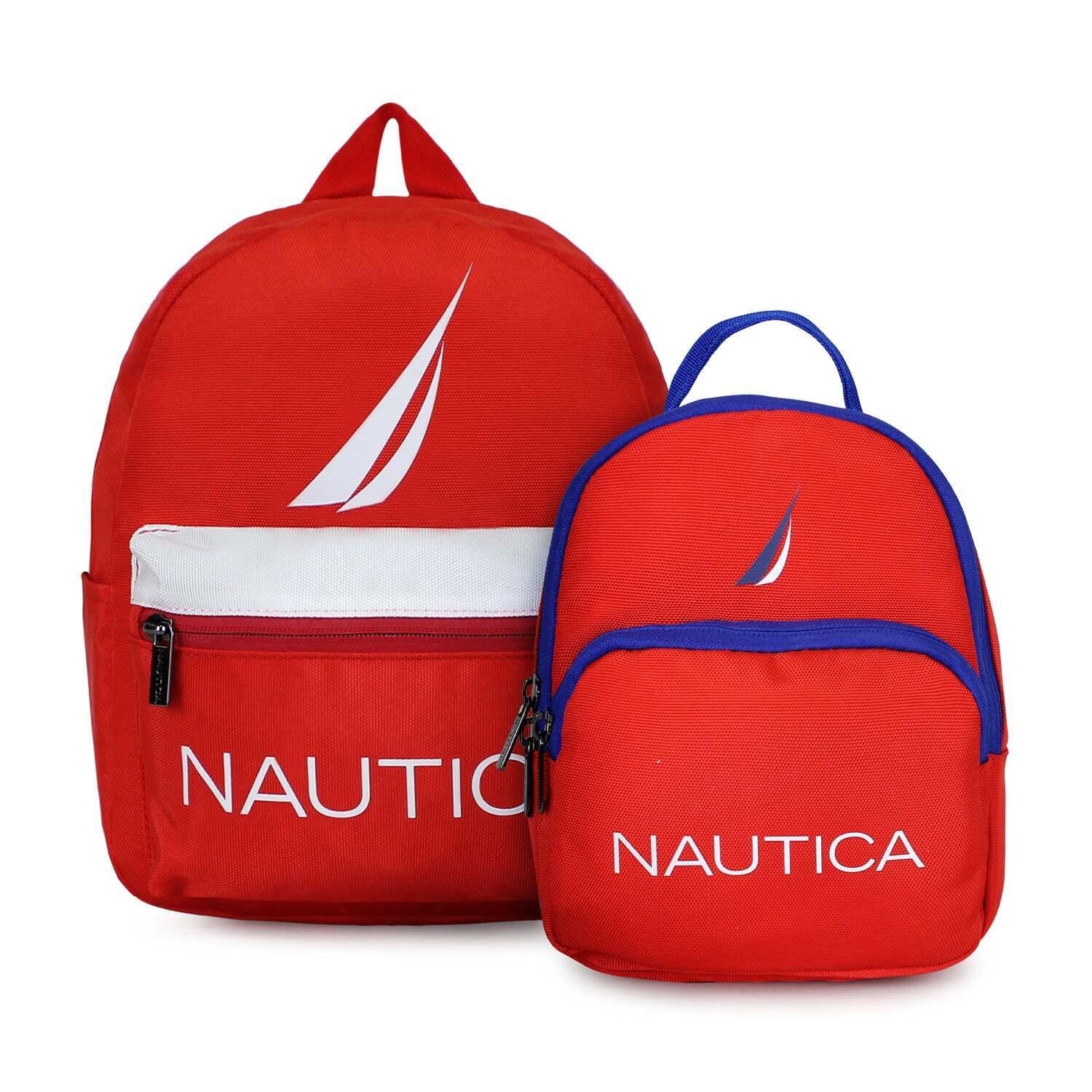 Pack Nautica 2 mochilas Parvus y Orión - Rojo