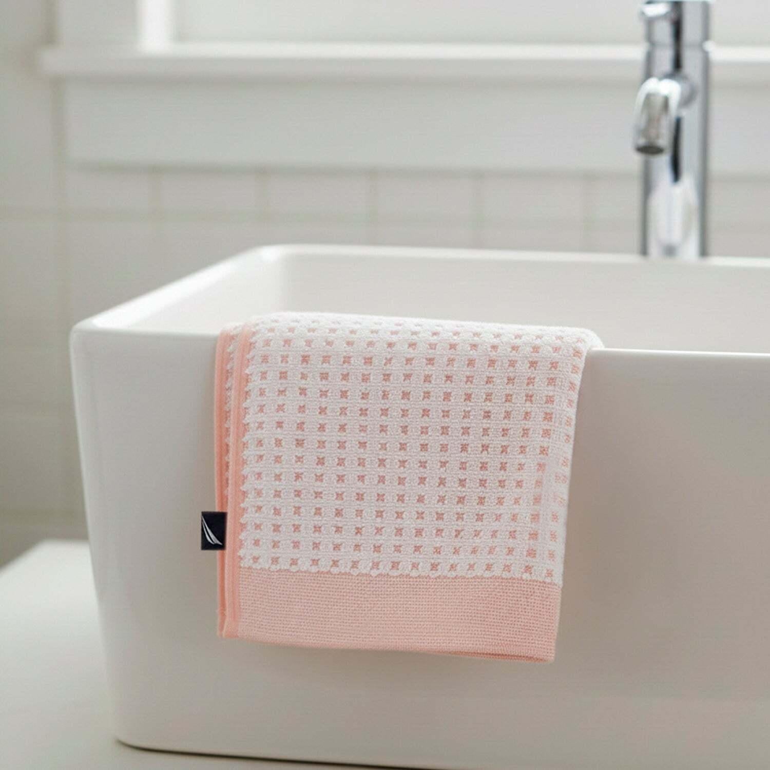 Pack Toallas Rostro y Manos MARA Nautica rosado