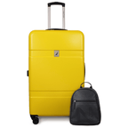 Pack Nautica Maleta grande Bora 23kg + Mochila Malik - Amarillo