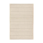 Alfombra de baño coralina 50 x 80 cm marfil