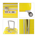 Set 2 maletas S+L Nautica Palermo 10k y 23k amarillo