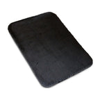 Alfombra de baño ultra suave 50 x 80 cm gris