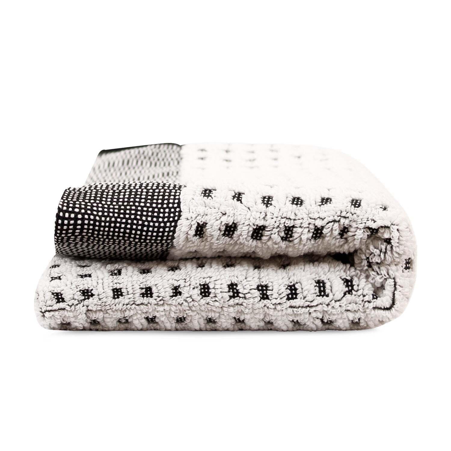 Toalla de manos MARA Nautica 40x60cm negro