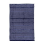 Alfombra de baño coralina 50 x 80 cm azul