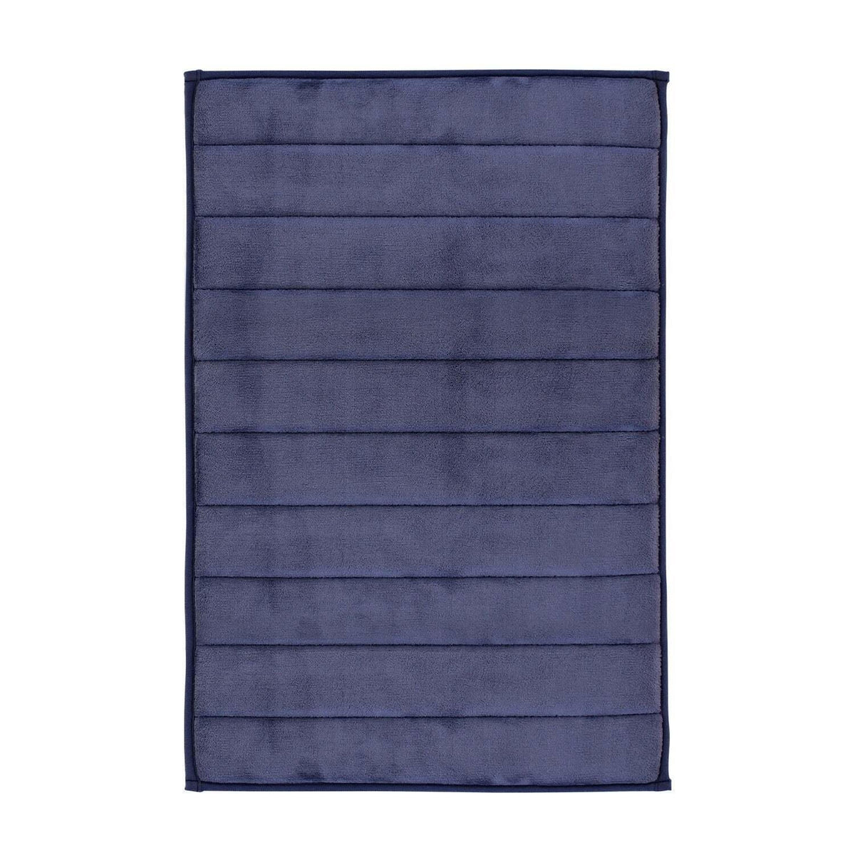 Alfombra de baño coralina 50 x 80 cm azul
