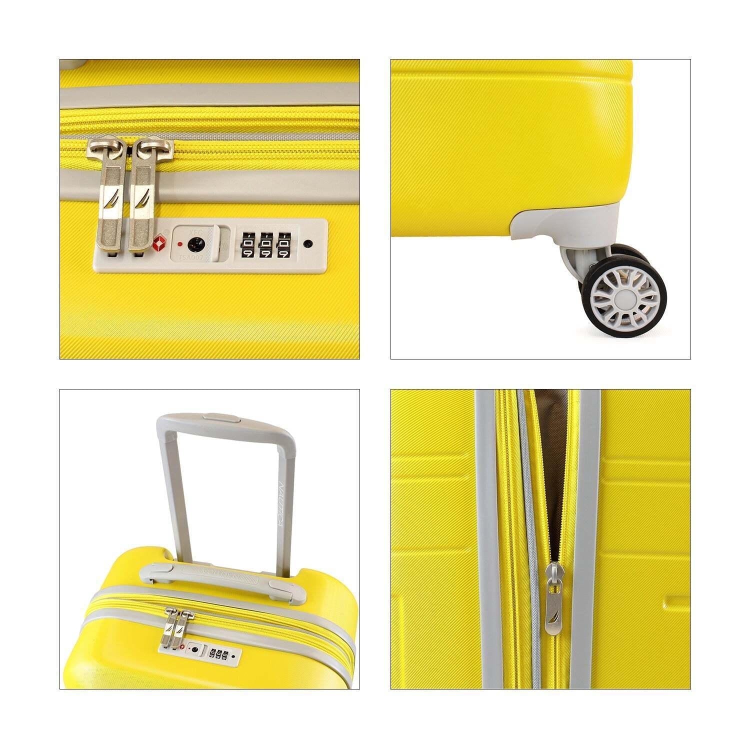 Pack 2 maletas M+L Palermo amarillo