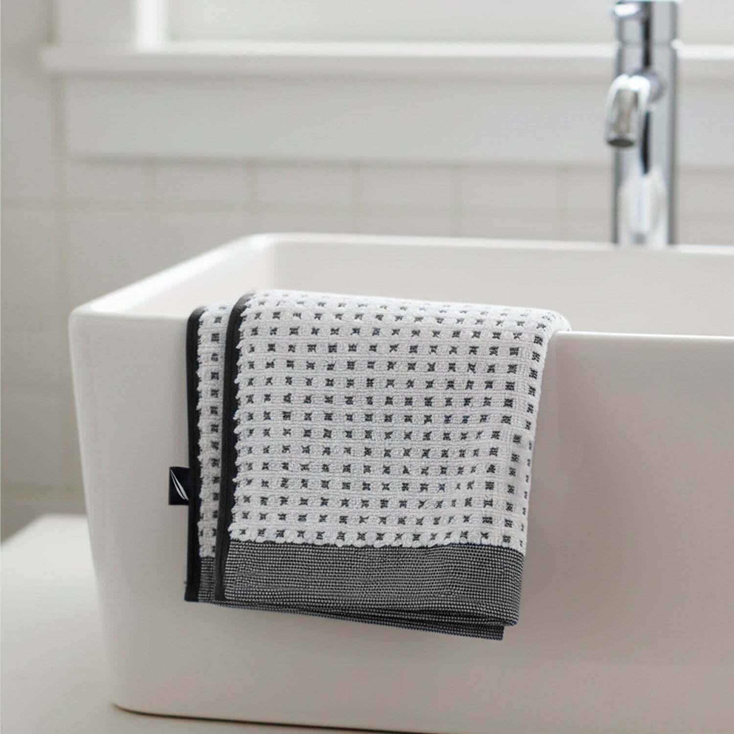 Toalla de manos MARA Nautica 40x60cm negro