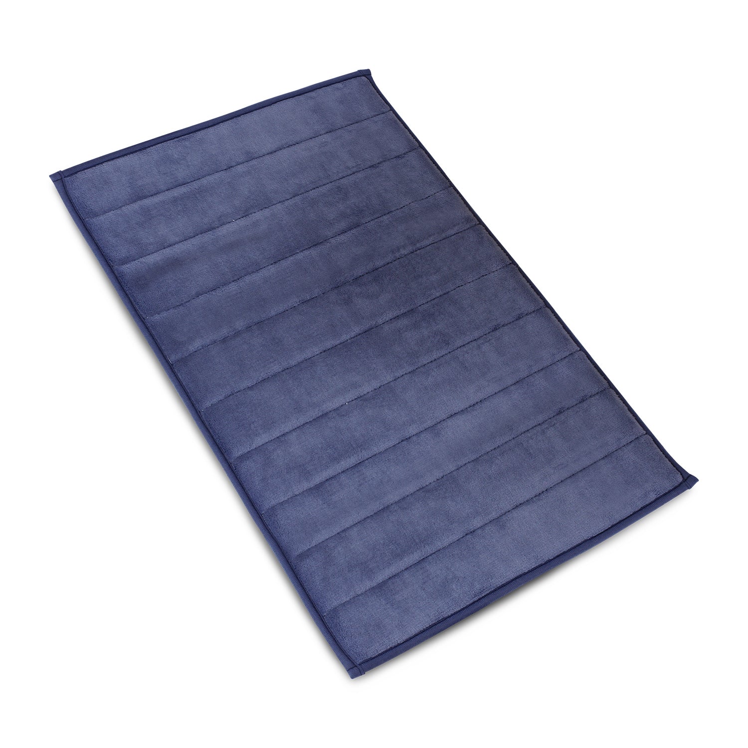 Alfombra de baño Nautica 50x80cm coralina ultra suave azul