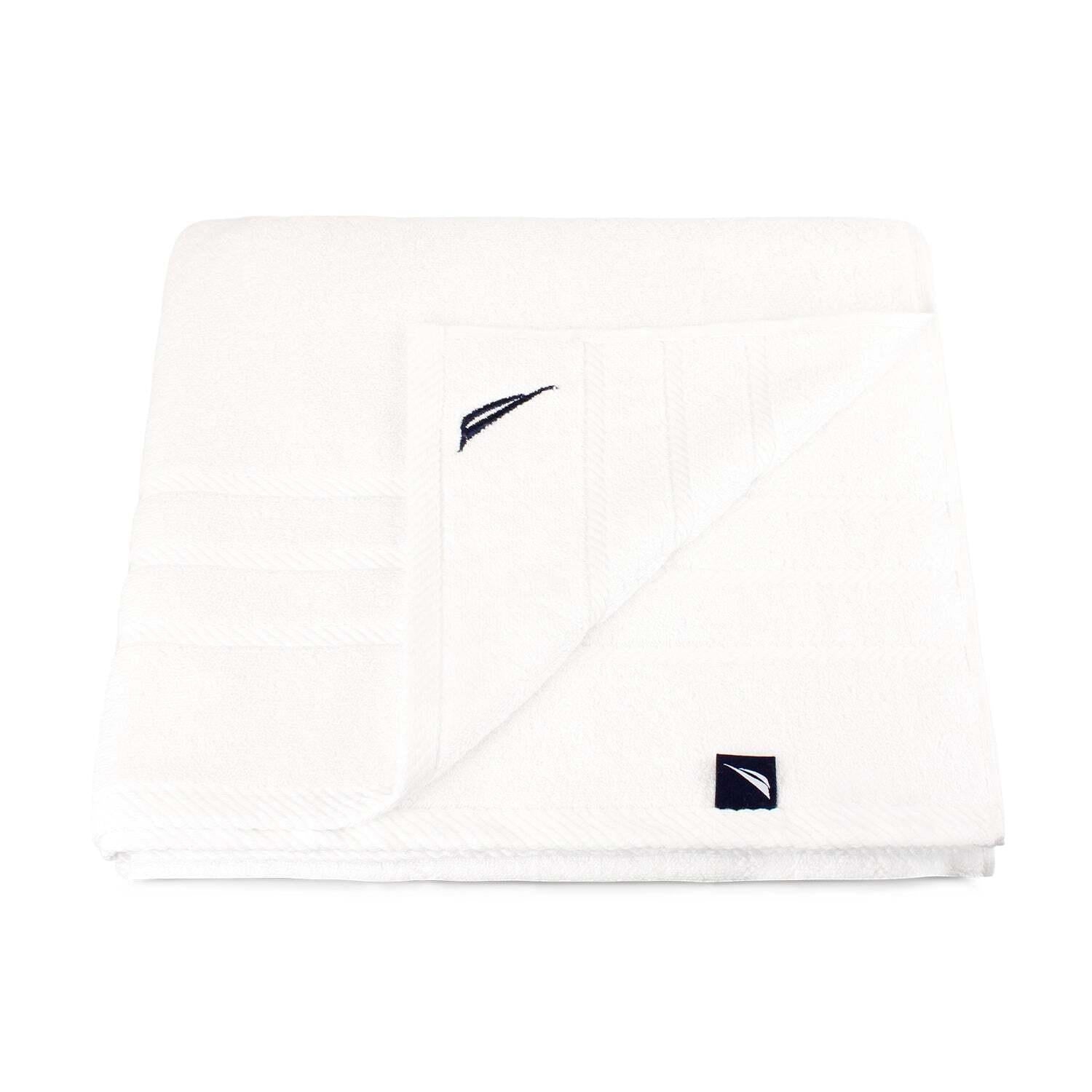 Pack 2 Toalla de Baño SIGNATURE Nautica 76x137cm blanco