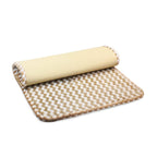 Alfombra de Baño Nautica Home Memory Foam 50x80 cm Cuadros - Taupe