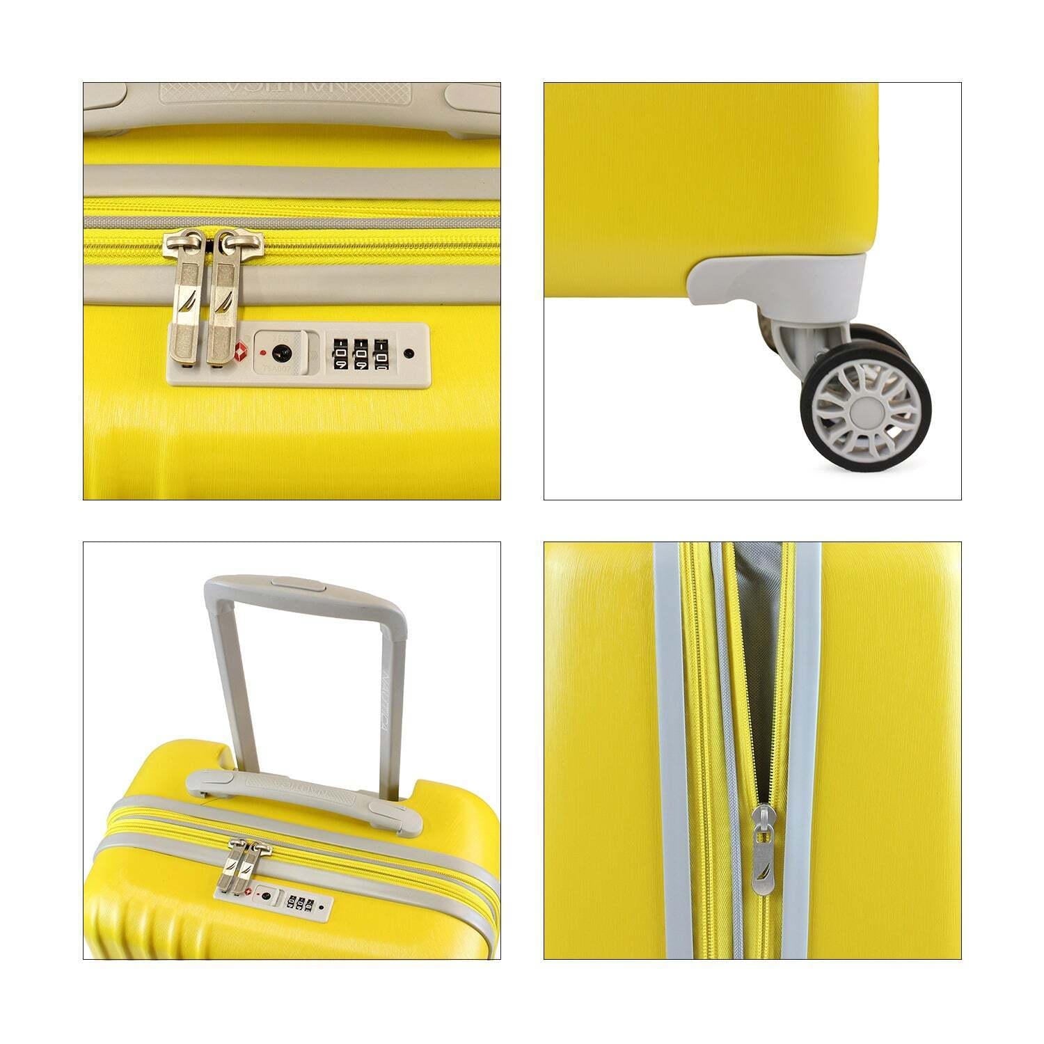Pack 2 maletas M+L Nautica Summer 20k y 23k - Amarillo