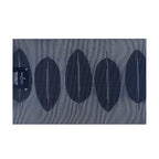 Individual de mesa Nautica Home 45x30cm reversible hojas azul