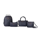 Pack de 4 Nautica Mochila + bandolera + Cartera + Bolso tipo cartera - Azul