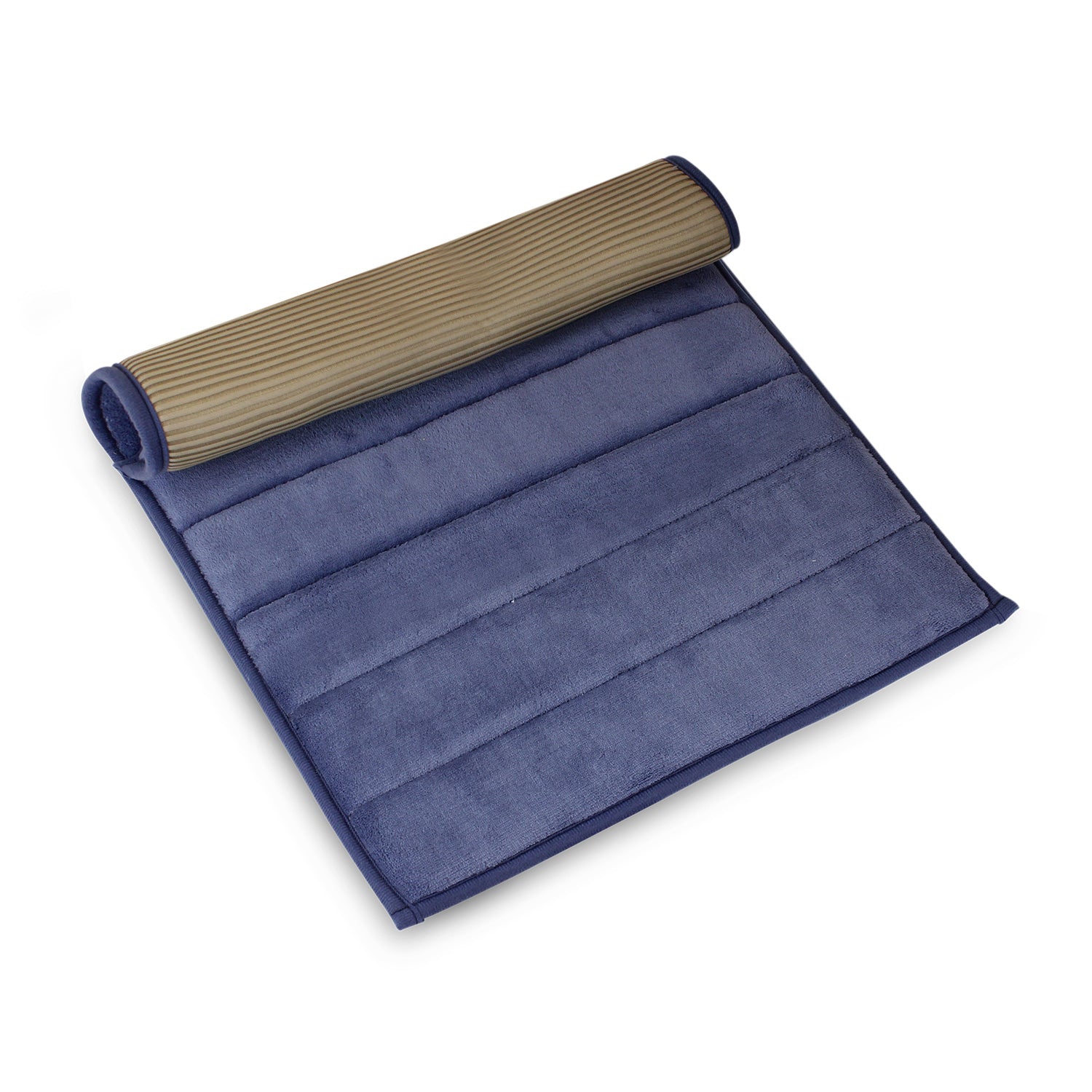 Alfombra de baño Nautica 40x60cm coralina ultra suave azul