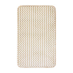 Alfombra de Baño Nautica Home Memory Foam 50x80 cm Cuadros - Taupe