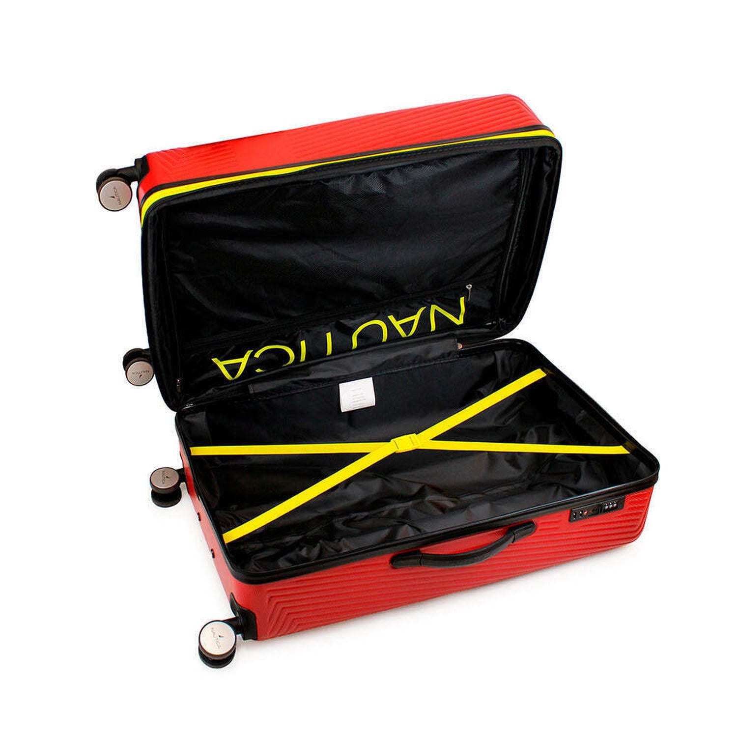 Set 2 maletas S+L Nautica Bahamas rojo