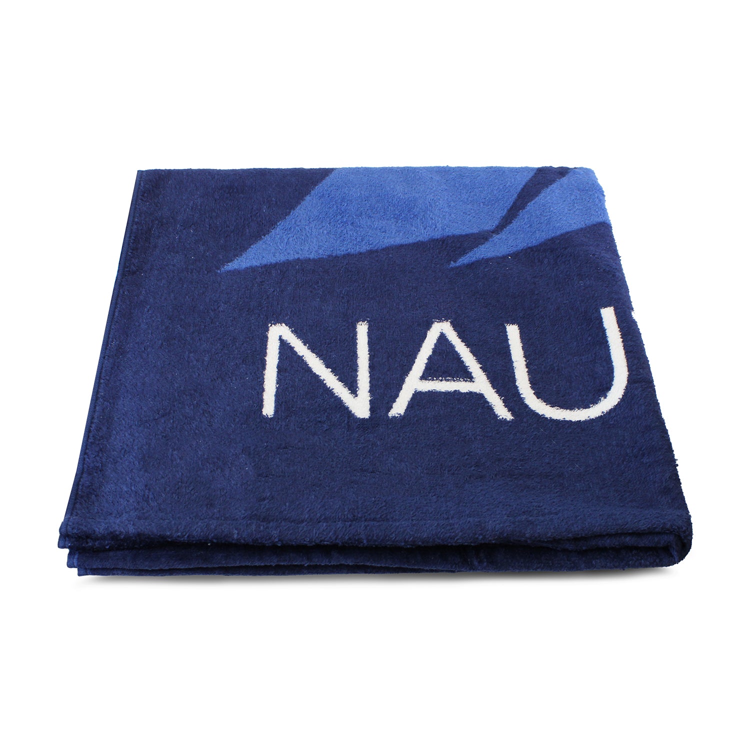 Toalla de playa Nautica 100% Algodón 160x80 diseño vela azul