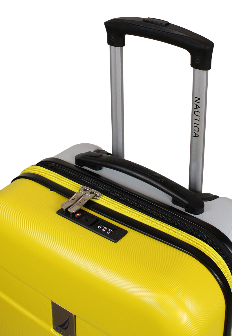 Pack Maleta grande Bora 23kg amarilla + Organizador Nautica