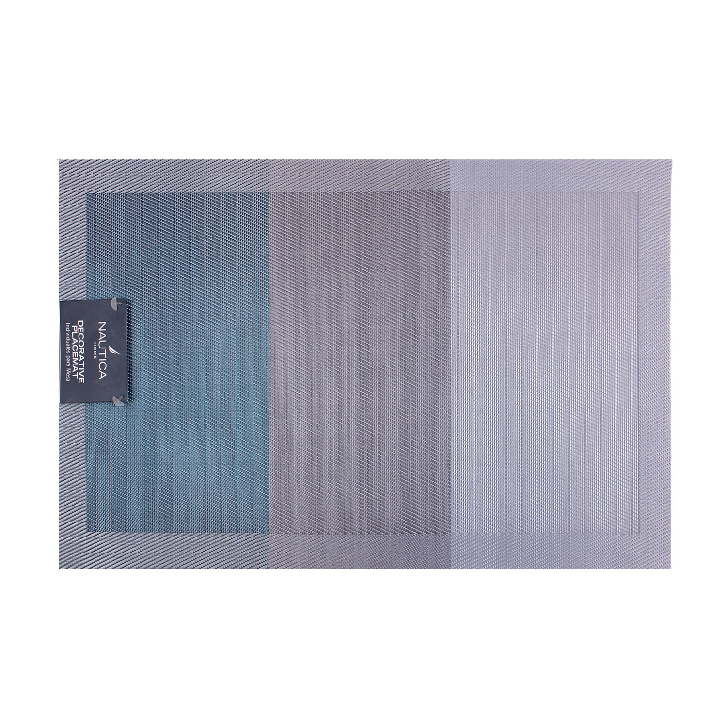 Pack 4 Individuales de mesa Nautica Home 45x30cm degrade azul
