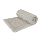 Manta de cama Nautica Home Jacquard Franela ultrasuave 127x152cm