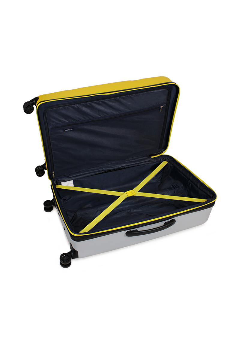 Pack Maleta grande Bora 23kg amarilla + Organizador Nautica