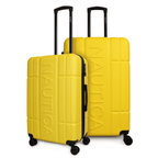 Pack 2 maletas M+L Amsterdam de 20 y 23kg Nautica - Amarillo