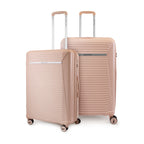 Pack 2 maletas Nautica Niza mediana 20kg y grande 23kg rosa