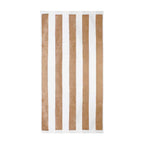 Toalla de playa Nautica Rayas beige