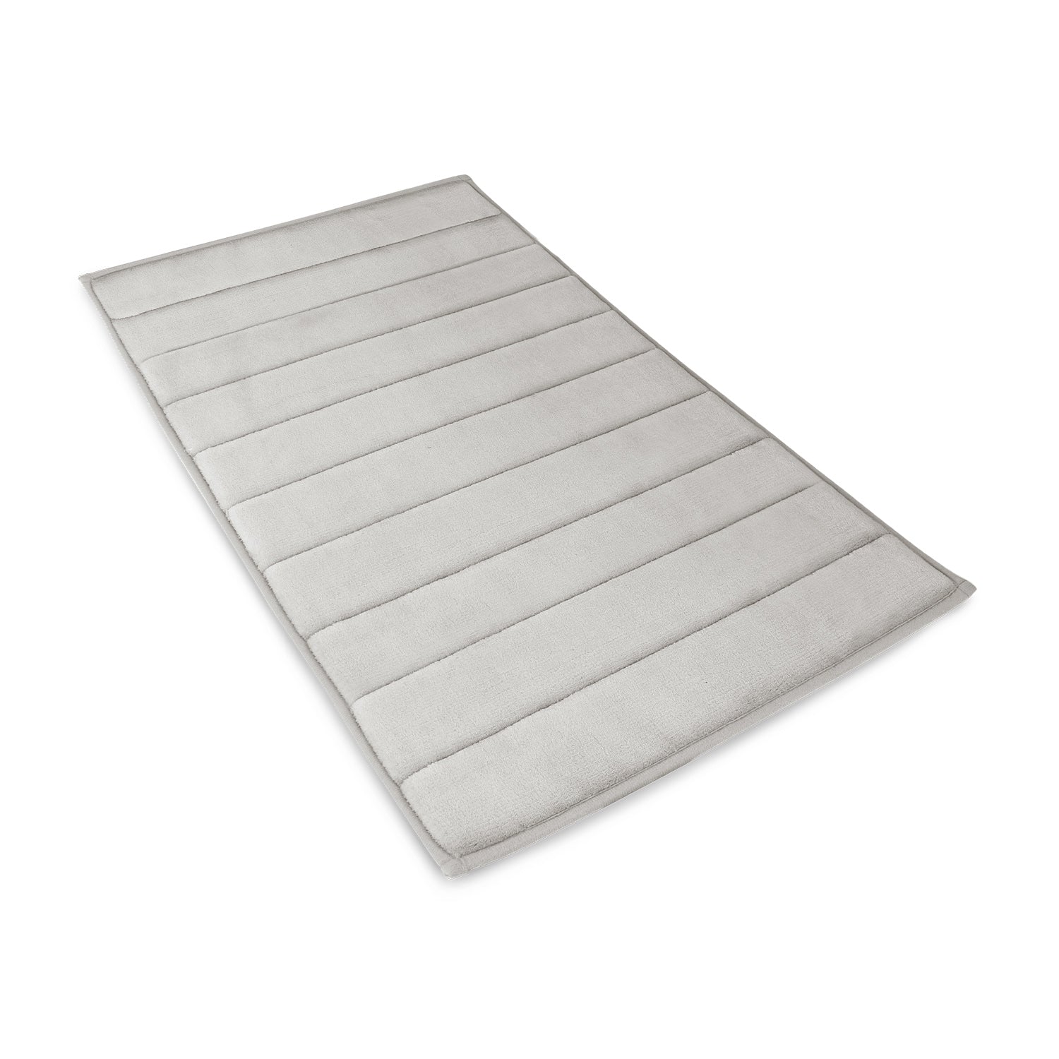 Alfombra de baño Nautica 50x80cm coralina ultra suave gris