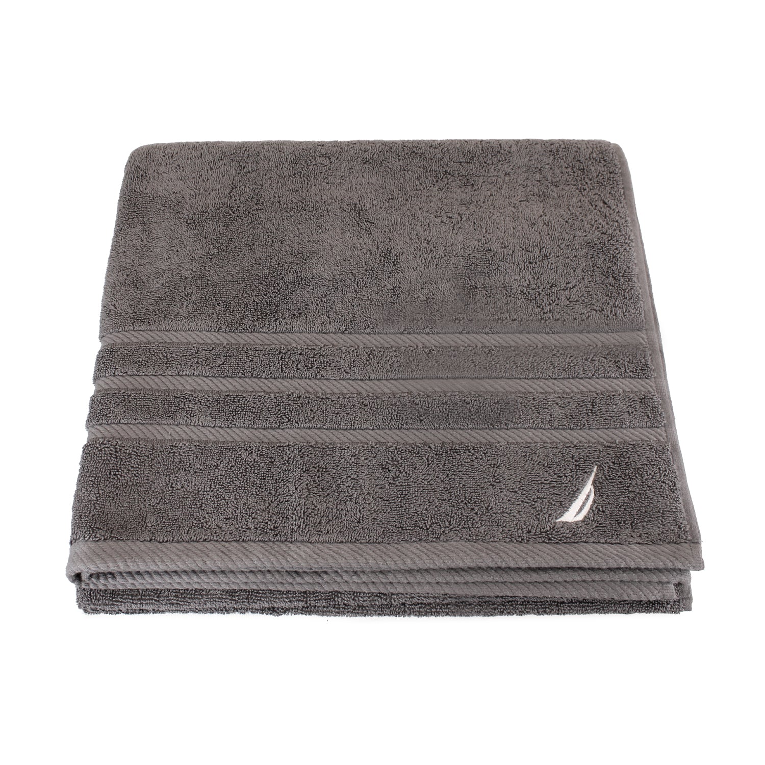 Pack 2 Toalla de Baño SIGNATURE Nautica 76x137cm gris oscuro