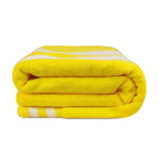 2 Toallas de Playa Nautica Home 100% algodón 163x81cm CABANA - Amarillo
