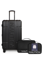 Pack Maleta grande Amsterdam 23k negra + Organizador Nautica