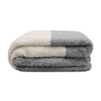 Manta de franela Nautica 127x152 Fluffy cama sofá suavidad superior gris