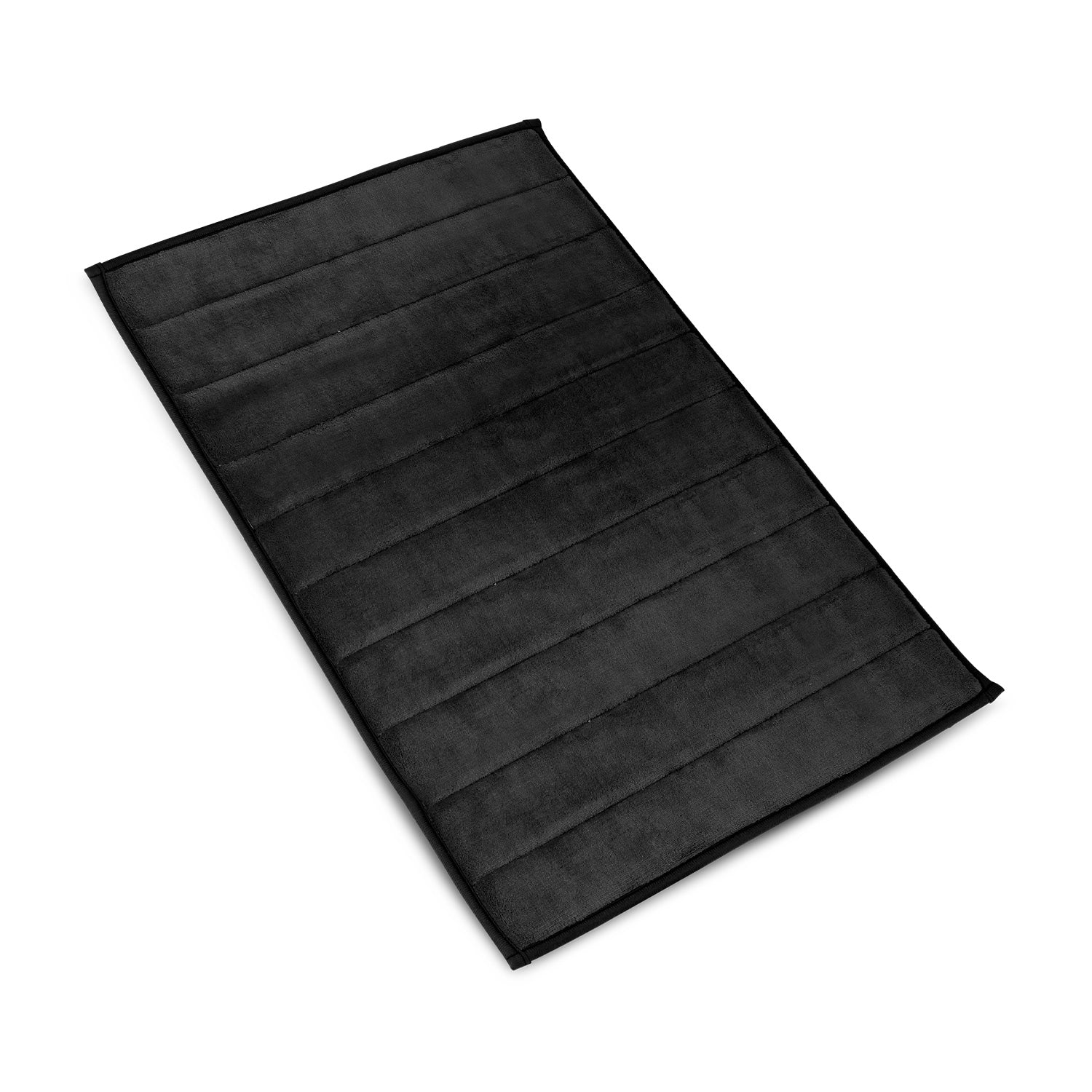 Alfombra de baño Nautica 50x80cm coralina ultra suave negro