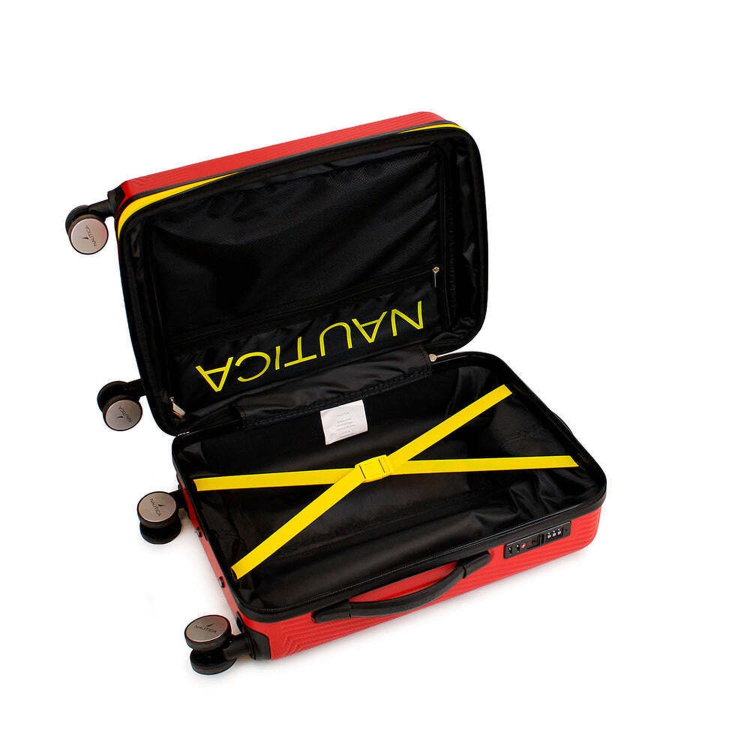 Maleta cabina S 10kg Nautica Bahamas rojo